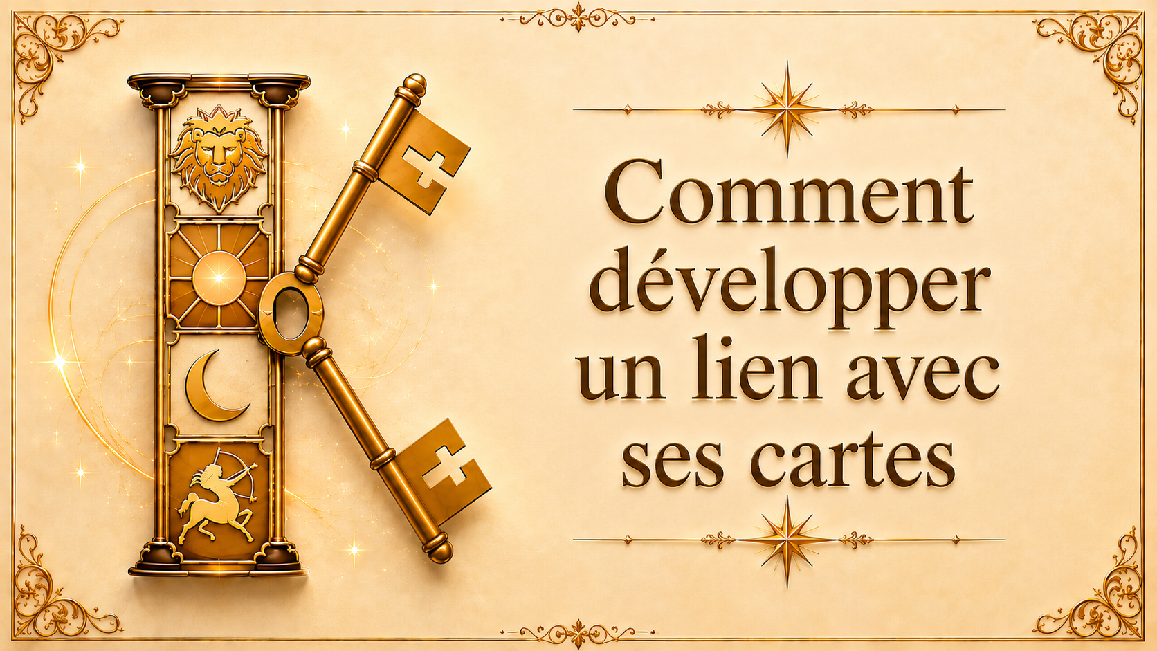 Développer un lien avec ses Oracles & Tarot