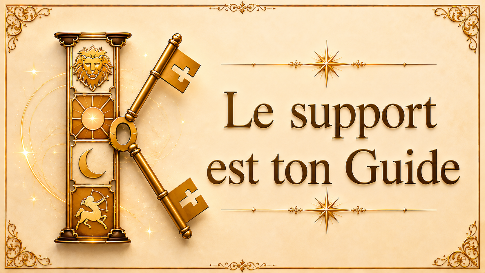 Le support est ton guide