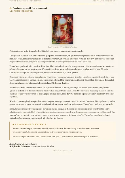 Page 4 d&rsquo;une boussole int&eacute;rieure