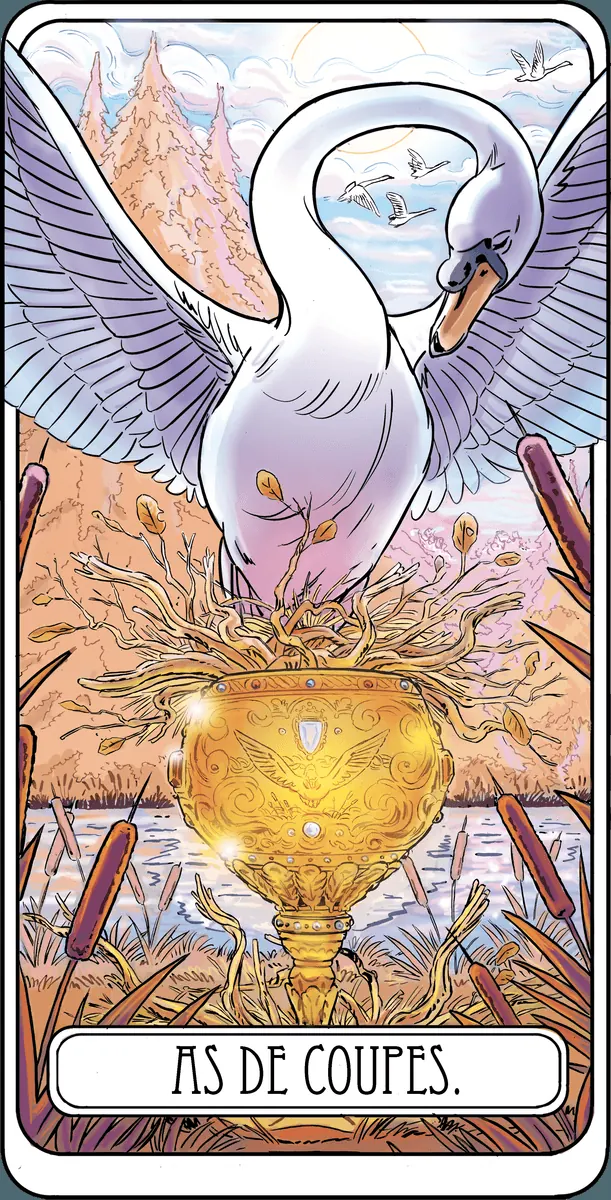 As de Coupes dans le Tarot