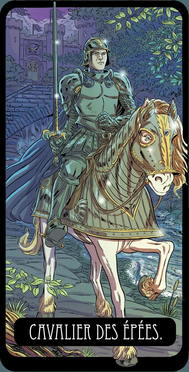 Le Cavalier d'Épées dans le Tarot