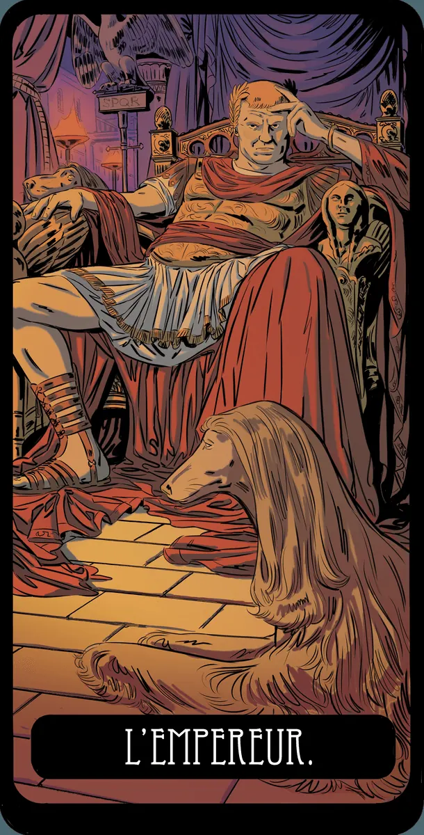L’Empereur dans le Tarot