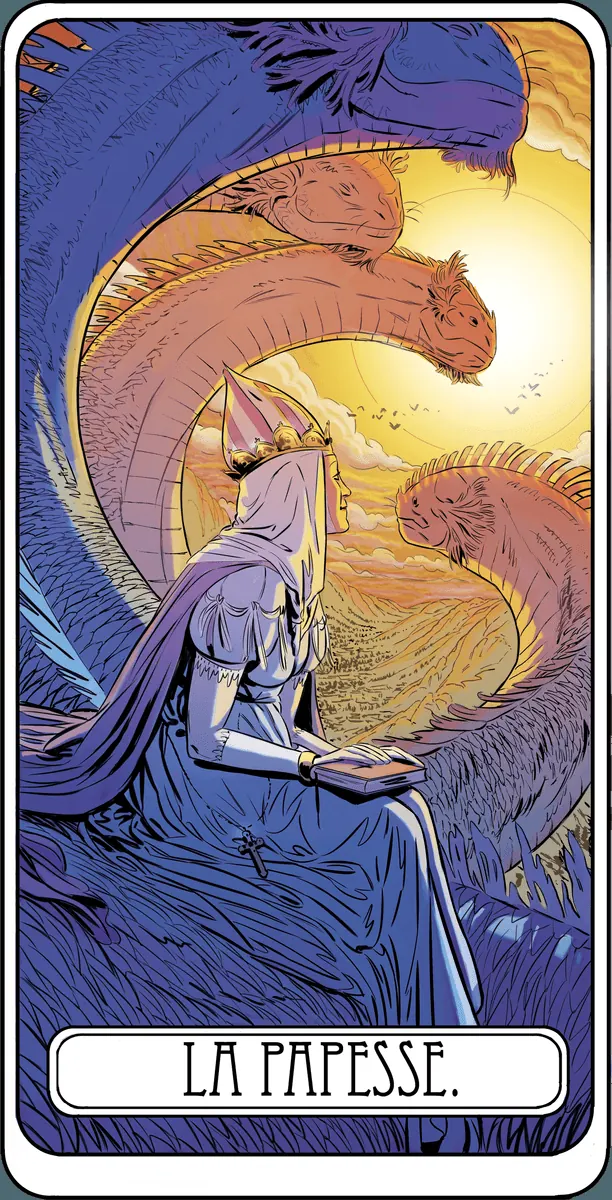 La Papesse dans le Tarot