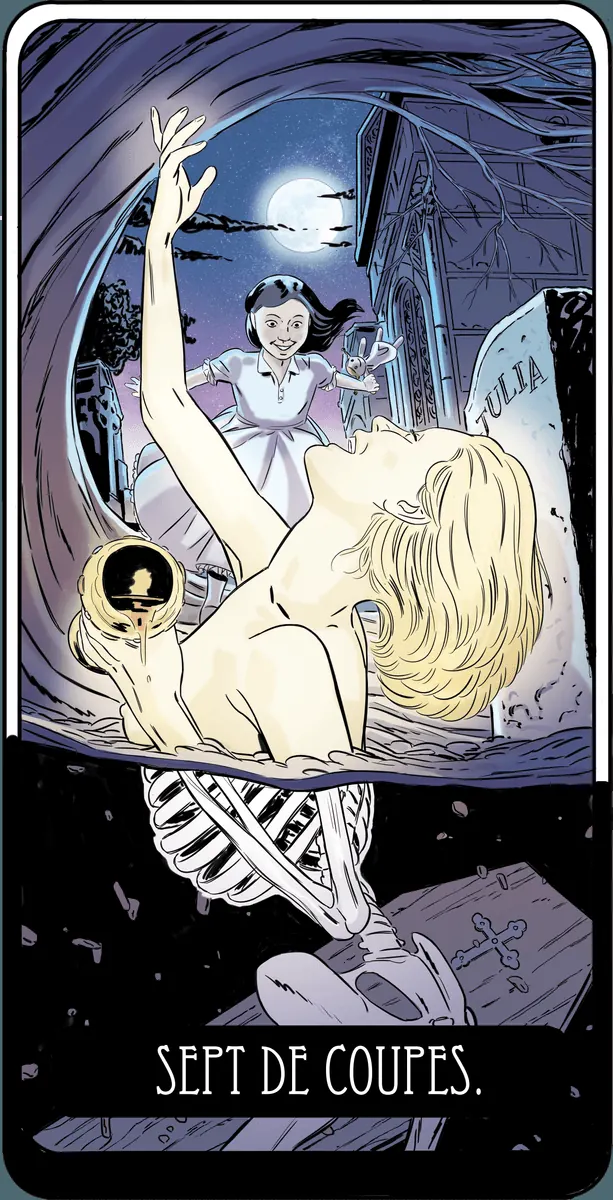 Sept de Coupes dans le Tarot