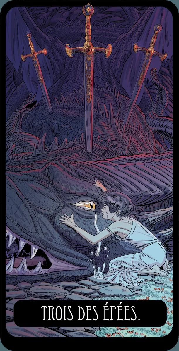 Trois d’Épées dans le Tarot