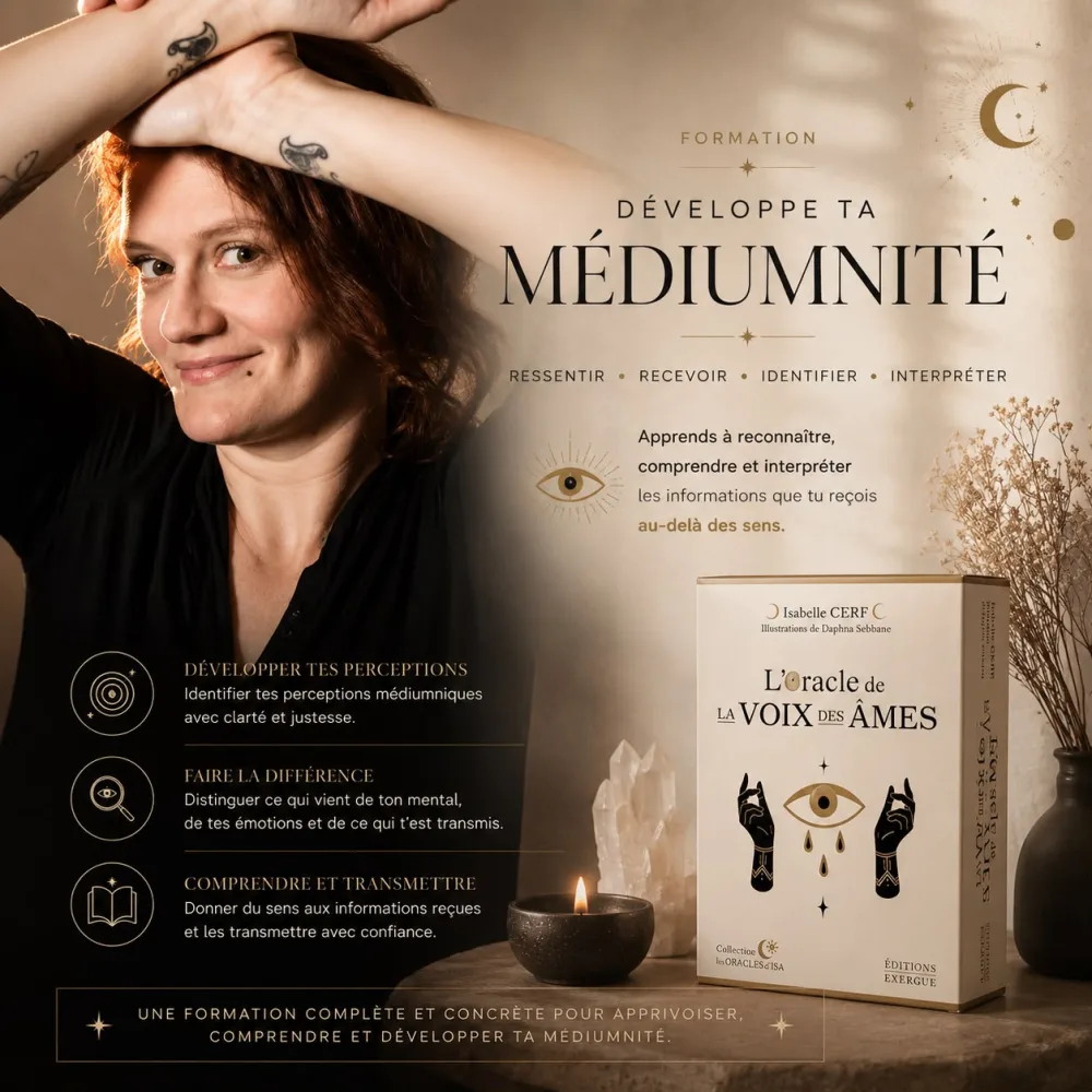 Développer sa médiumnité avec Isabelle Cerf