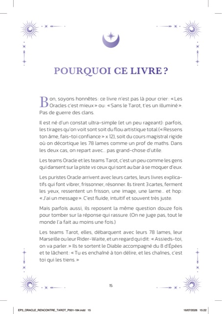 Page 15 : pourquoi ce livre