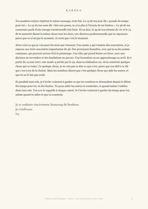 Page 13 d&rsquo;un th&egrave;me num&eacute;rologique